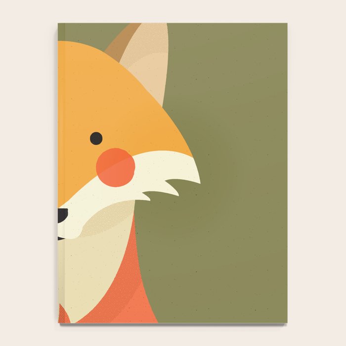 Red Fox, Animal Portrait Notebook Gallery Image 4