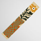vintage flower vase with check  Table Runner Gallery Image 3