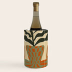 vintage flower vase with check  Wine Chiller Gallery Image 1
