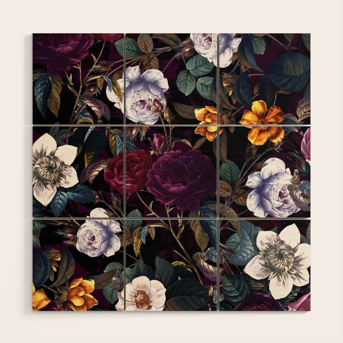 Viva Magenta 18-1750 Pantone's Color of the Year 2023 II Wood Wall Art Gallery Image 1