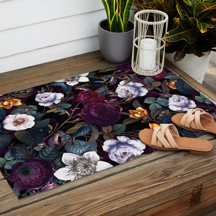 Viva Magenta 18-1750 Pantone's Color of the Year 2023 II Outdoor Rug Gallery Image 2