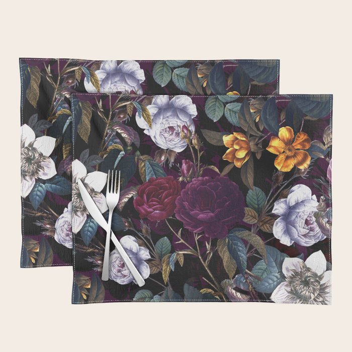 Viva Magenta 18-1750 Pantone's Color of the Year 2023 II Placemat Gallery Image 1