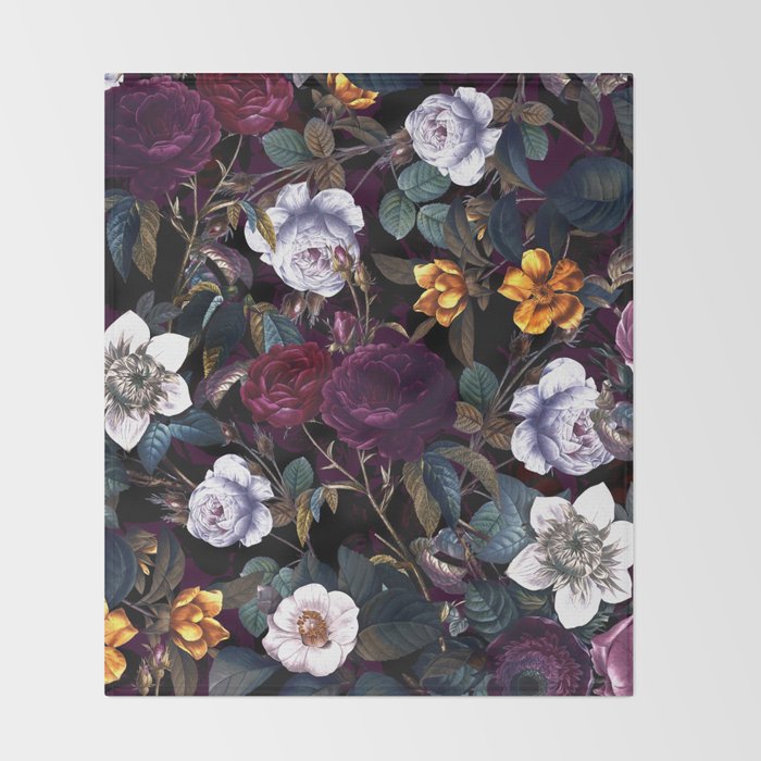 Viva Magenta 18-1750 Pantone's Color of the Year 2023 II Throw Blanket Gallery Image 2