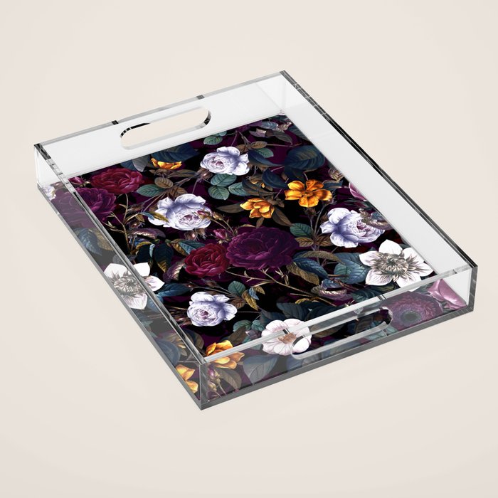 Viva Magenta 18-1750 Pantone's Color of the Year 2023 II Acrylic Tray Gallery Image 1