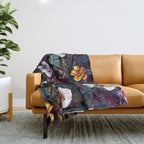 Viva Magenta 18-1750 Pantone's Color of the Year 2023 II Throw Blanket Gallery Image 1
