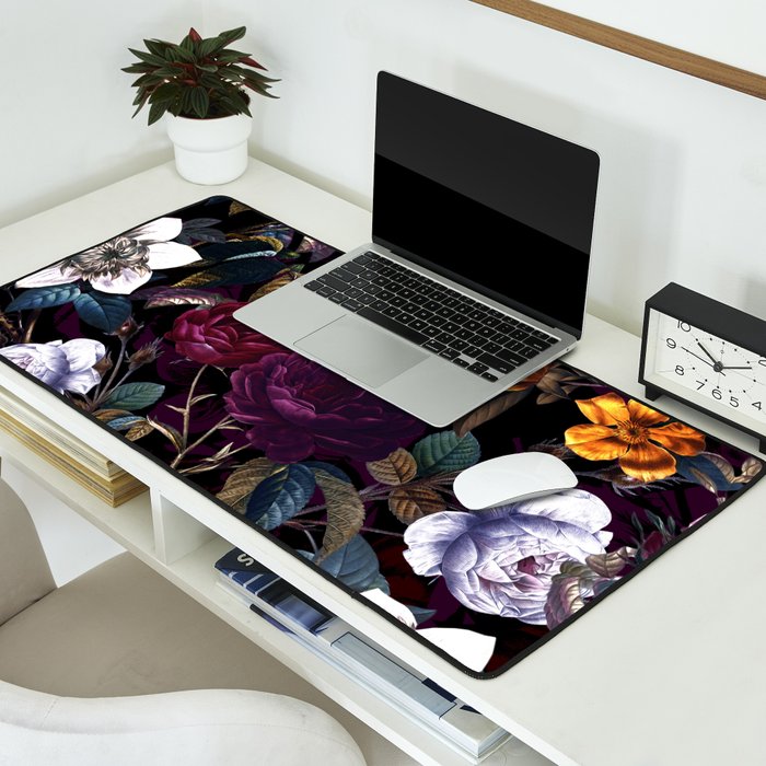 Viva Magenta 18-1750 Pantone's Color of the Year 2023 II Desk Mat Gallery Image 2