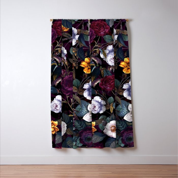 Viva Magenta 18-1750 Pantone's Color of the Year 2023 II Window Curtain Gallery Image 3