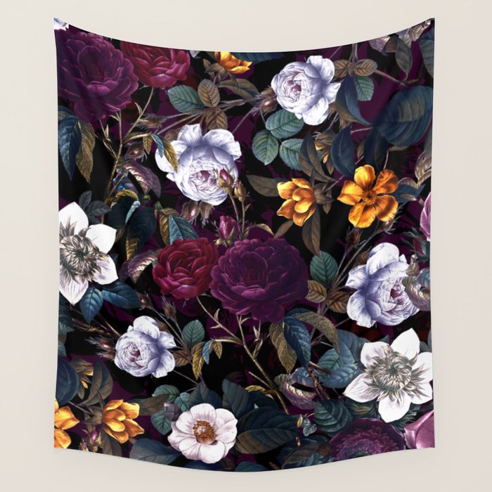 Viva Magenta 18-1750 Pantone's Color of the Year 2023 II Wall Tapestry Gallery Image 1