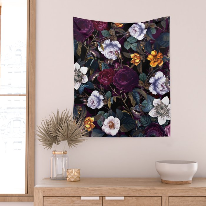 Viva Magenta 18-1750 Pantone's Color of the Year 2023 II Wall Tapestry Gallery Image 2