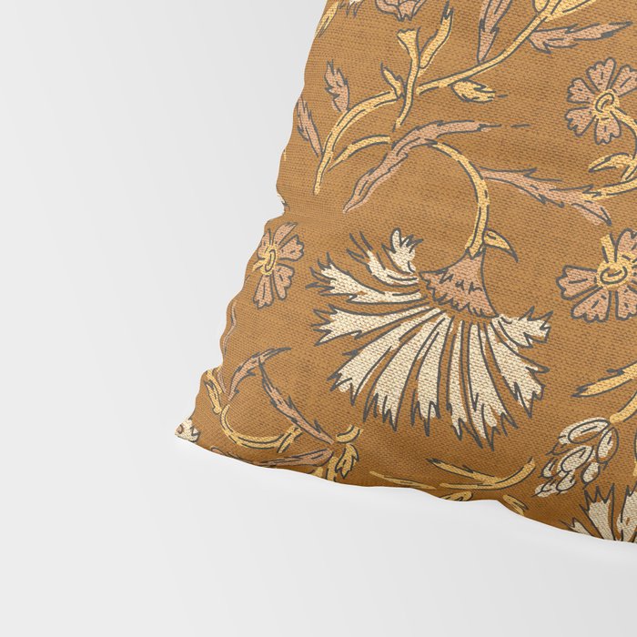 KALAMI FLORAL MUSTARD Pillow Sham Gallery Image 4