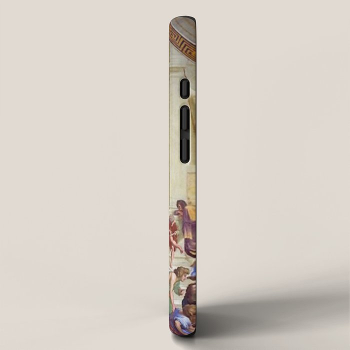 Raffaello Sanzio da Urbino - The School of Athens, 1509-1510 iPhone Case Gallery Image 2