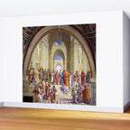 Raffaello Sanzio da Urbino - The School of Athens, 1509-1510 Wall Mural Gallery Image 2
