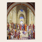 Raffaello Sanzio da Urbino - The School of Athens, 1509-1510 Poster Gallery Image 4