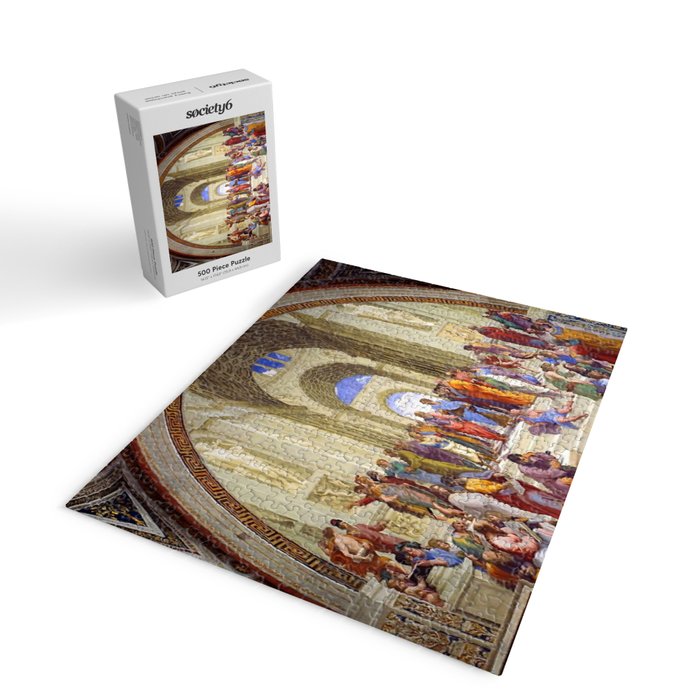 Raffaello Sanzio da Urbino - The School of Athens, 1509-1510 Jigsaw Puzzle Gallery Image 2