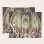 Raffaello Sanzio da Urbino - The School of Athens, 1509-1510 Placemat Gallery Image 1