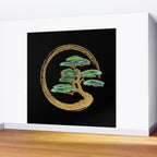 Zen Enzo Geode Bonsai Tree Wall Mural Gallery Image 2