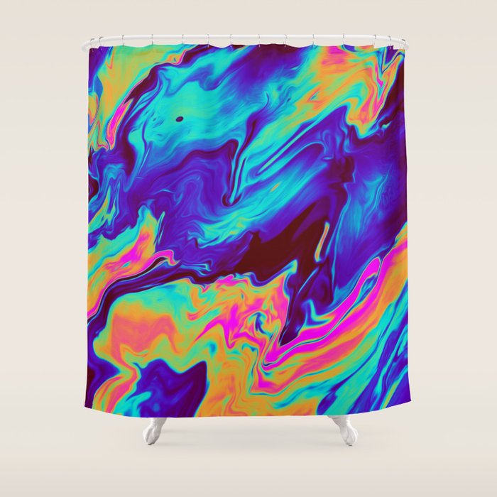 RIPTIDE Shower Curtain Gallery Image 1