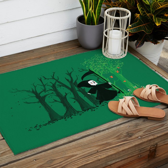 The hills WERE alive Outdoor Rug Gallery Image 2