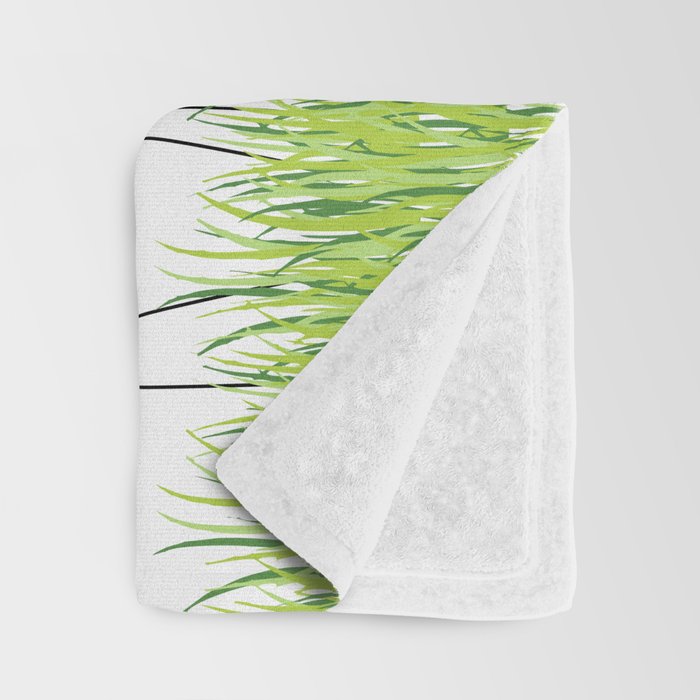 Cuban Pink Flamingos Throw Blanket Gallery Image 3