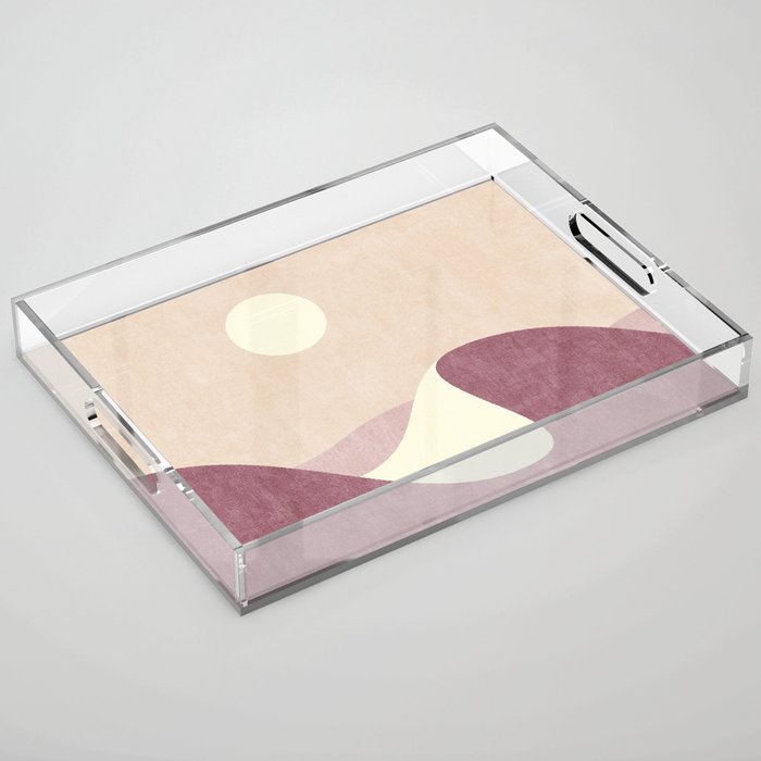 LANDSHAPES / Desert - Day Acrylic Tray Gallery Image 1