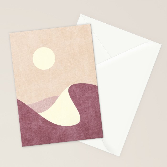 LANDSHAPES / Desert - Day Stationery Card Gallery Image 2