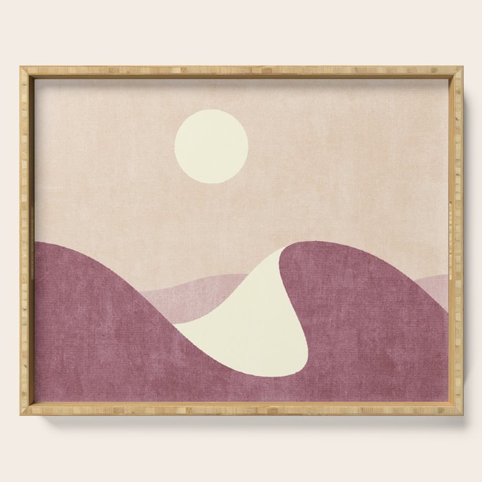 LANDSHAPES / Desert - Day Serving Tray Gallery Image 1