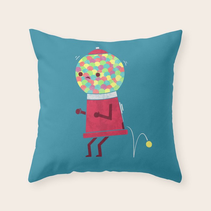 When You Gotta Go Throw Pillow Gallery Image 1