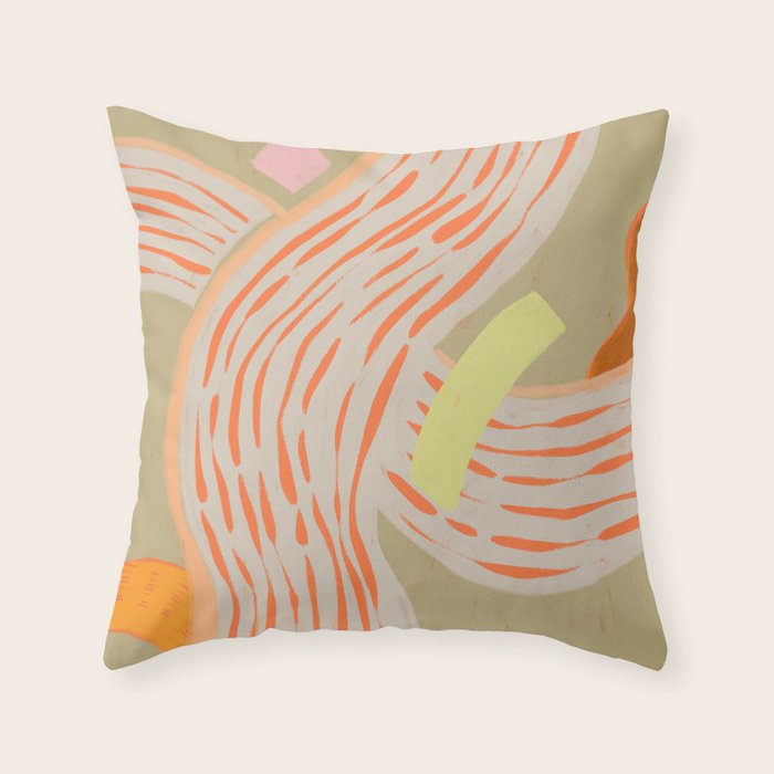 Autumn Landscape Throw Pillow Gallery Image 1
