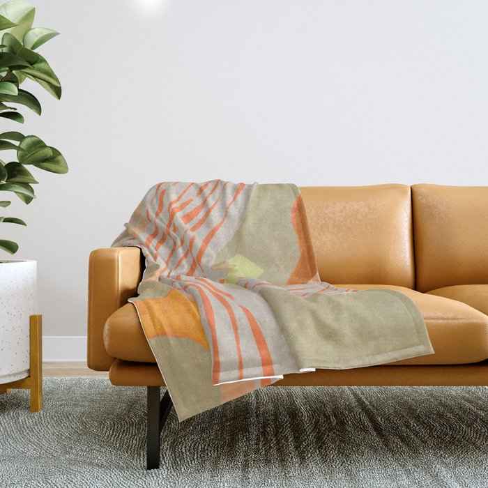 Autumn Landscape Throw Blanket Gallery Image 1