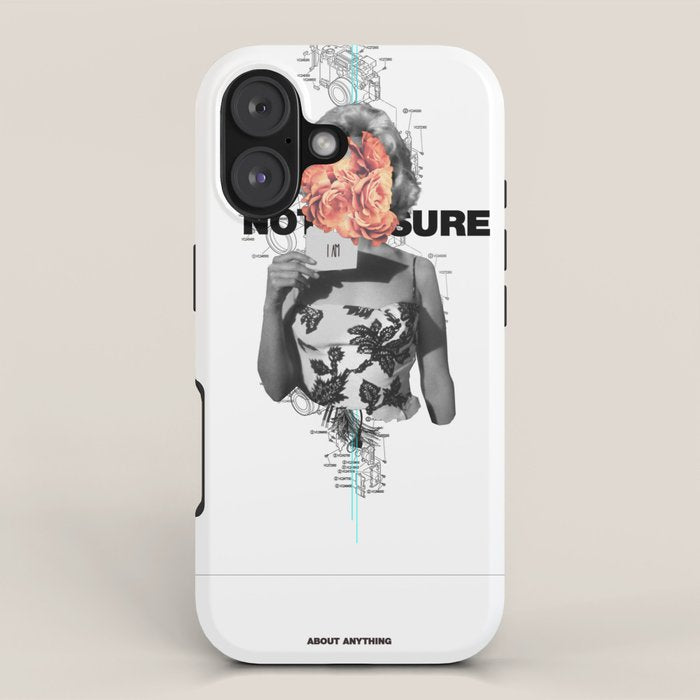 Not Sure About Anything iPhone Case Gallery Image 1