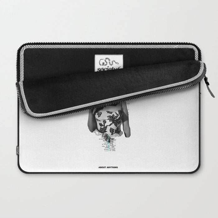 Not Sure About Anything Laptop Sleeve Gallery Image 2