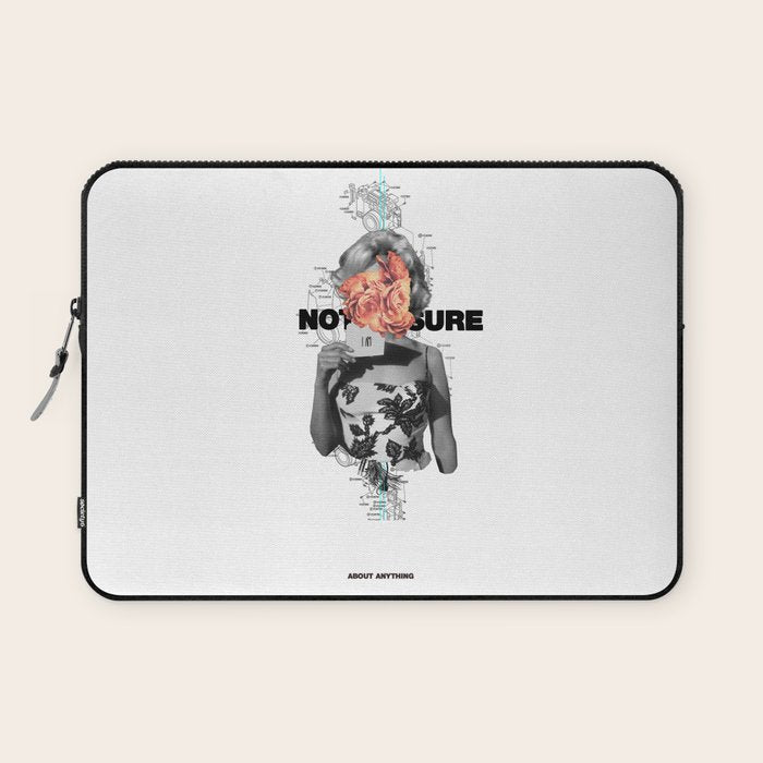 Not Sure About Anything Laptop Sleeve Gallery Image 1