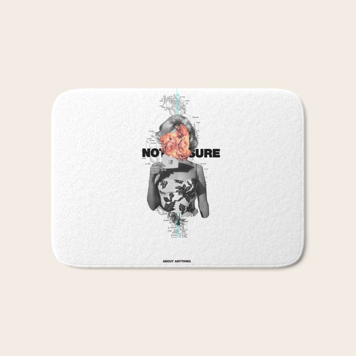 Not Sure About Anything Bath Mat Gallery Image 1