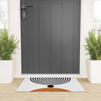Abtract Modern Welcome Mat Gallery Image 3