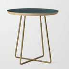 Dark Green Side Table Gallery Image 1