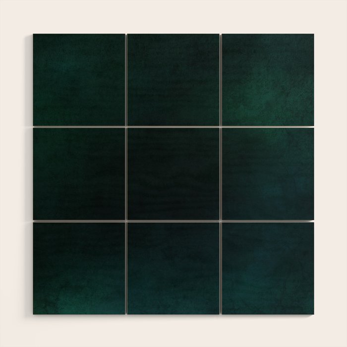 Dark Green Wood Wall Art Gallery Image 1
