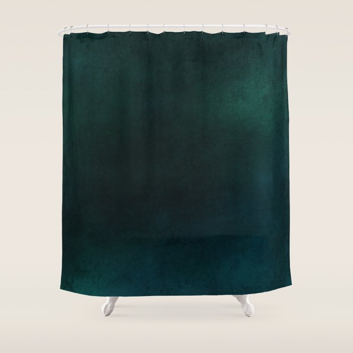 Dark Green Shower Curtain Gallery Image 1