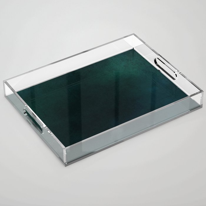 Dark Green Acrylic Tray Gallery Image 1