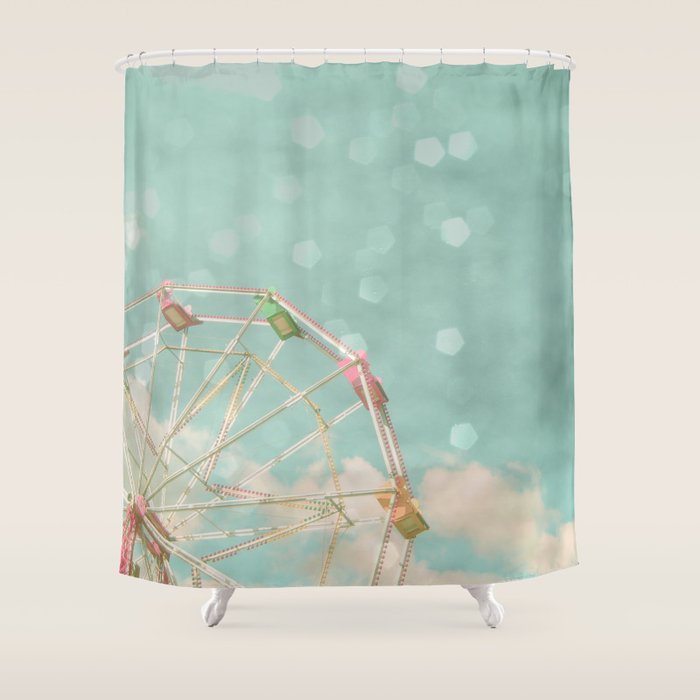 Candy Wheel Shower Curtain Gallery Image 1