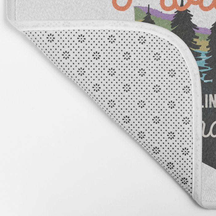 The Mountains Are Calling And I Must Go Bath Mat Gallery Image 2