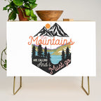 The Mountains Are Calling And I Must Go Credenza Gallery Image 1