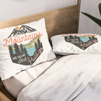 The Mountains Are Calling And I Must Go Pillow Sham Gallery Image 2
