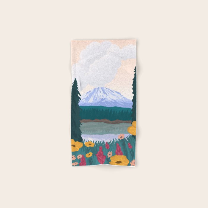 Lassen Volcanic National Park Bath Towel Gallery Image 1