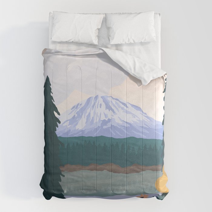Lassen Volcanic National Park Comforter Gallery Image 6