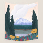 Lassen Volcanic National Park Wall Tapestry Gallery Image 4