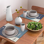 Halfmoon Colorblock - Blue Placemat Gallery Image 2