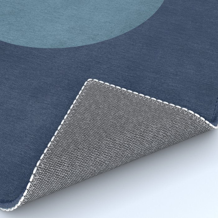 Halfmoon Colorblock - Blue Rug Gallery Image 4