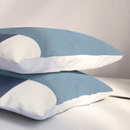 Halfmoon Colorblock - Blue Pillow Sham Gallery Image 3