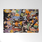 Khidr and Elias discovering the water of life, watched by Alexander Antique Islamic Art  Welcome Mat Gallery Image 1
