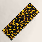 Abstract fire flame art pattern Yoga Mat Gallery Image 1